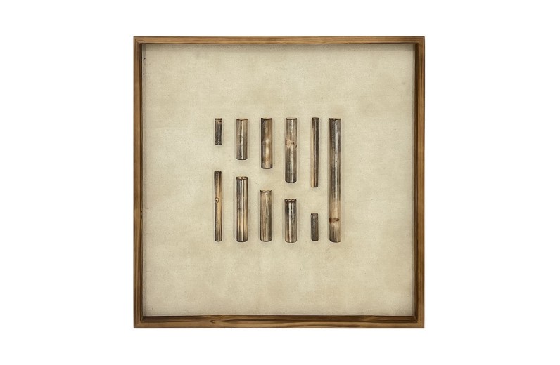 ΠΙΝΑΚΑΣ ΜΕ ΚΟΡΝΙΖΑ ΞΥΛΙΝΗ ΜΠΕΖ ΚΑΦΕ 60Χ60Χ3ΕΚ