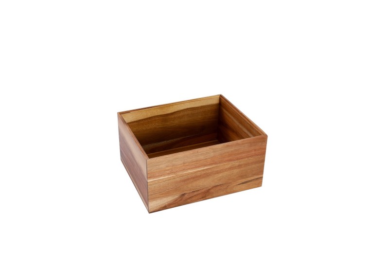 ΚΟΥΤΙ ΑΚΑΚΙΑΣ ΣΤΟΙΒΑΖΟΜΕΝΟ GN1/2 H: 16,5CM 32,5X26,5X16,5EK.
