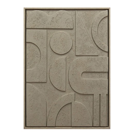 ΠΙΝΑΚΑΣ ΣΕ 3D ΜΠΕΖ PVC/MDF 50X70X3ΕΚ