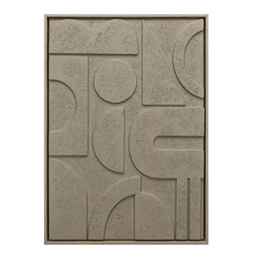 ΠΙΝΑΚΑΣ ΣΕ 3D ΜΠΕΖ PVC/MDF 50X70X3ΕΚ