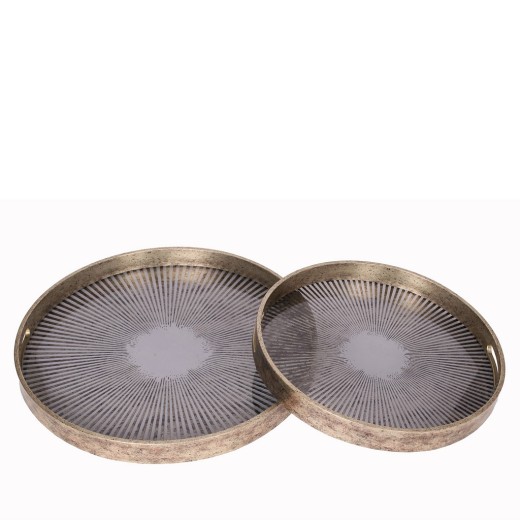 ΔΙΣΚΟΣ ΓΥΑΛ./ΠΛΑΣΤ. ΣΤΡΟΓΓΥΛΟΣ ΣΕΤ 2 39,5Χ39,5Χ4ΕΚ