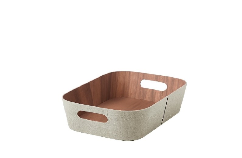 ΚΑΛΑΘΙ ΟΡΘΟΓ. ΛΕΥΚΟ ΥΦΑΣΜΑΤΙΝΟ 26,2Χ37,5Χ11ΕΚ