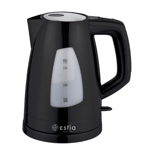 ESTIA ΒΡΑΣΤΗΡΑΣ BLACK PLUS ΠΛΑΣΤΙΚΟΣ 2200w 1.7lt ΜΑΥΡΟΣ