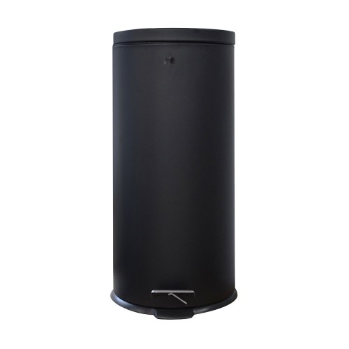 ESTIA ΚΑΔΟΣ ΑΠΟΡΡΙΜΑΤΩΝ CLASSIC 30lt ΜΑΤ ΜΑΥΡΟΣ