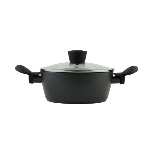 ESTIA ΚΑΤΣΑΡΟΛΑ MAGMA ΑΝΤΙΚΟΛΛΗΤΙΚΗ ΠΡΕΣΣΑΡΙΣΤΟΥ ΑΛΟΥΜΙΝΙΟΥ 24cm 4.3lt