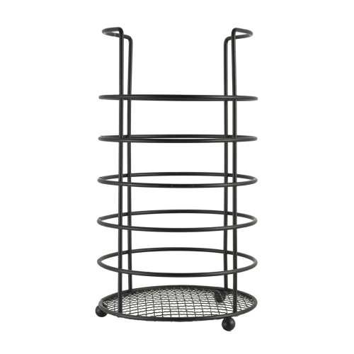 ESTIA ΚΟΥΤΑΛΟΘΗΚΗ METAL BLACK ΜΕΤΑΛΛΙΚΗ 21x11cm ΜΑΥΡΗ