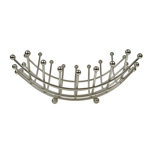 ESTIA ΦΡΟΥΤΙΕΡΑ ELEGANT NICKEL ΑΠΟ ΚΡΑΜΑ ΨΕΥΔΑΡΓΥΡΟΥ