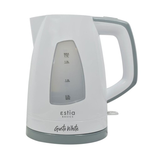 ESTIA ΒΡΑΣΤΗΡΑΣ GUSTO WHITE  ΠΛΑΣΤΙΚΟΣ 2200w 1.7lt ΛΕΥΚΟΣ