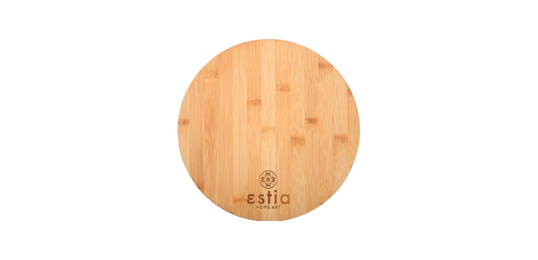 ESTIA ΕΠΙΦΑΝΕΙΑ ΚΟΠΗΣ BAMBOO ESSENTIALS ΣΤΡΟΓΓΥΛΟ 28cm