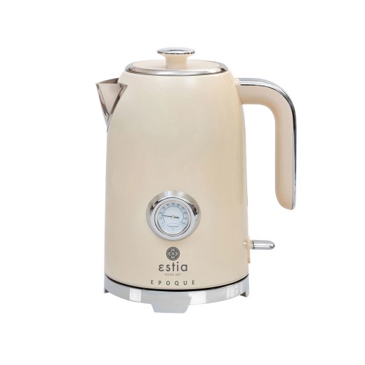 ESTIA ΒΡΑΣΤΗΡΑΣ RETRO EPOQUE ΑΝΟΞΕΙΔΩΤΟΣ 2200w 1.7lt ΚΡΕΜ