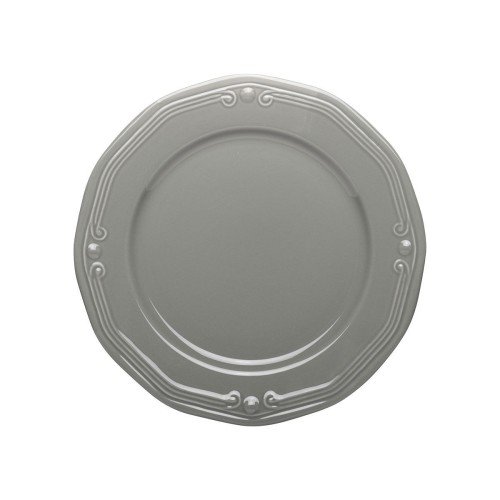 ESTIA ΠΙΑΤΟ ΡΗΧΟ ATHÉNÉE ΠΟΡΣΕΛΑΝΙΝΟ ΑΝΑΓΛΥΦΟ 27cm GREY