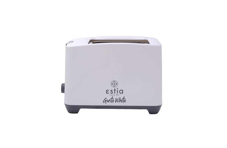ESTIA ΦΡΥΓΑΝΙΕΡΑ GUSTO WHITE 2 ΘΕΣΕΩΝ ΜΕ 7 ΕΠΙΠΕΔΑ ΨΗΣΙΜΑΤΟΣ 750w ΛΕΥΚΗ