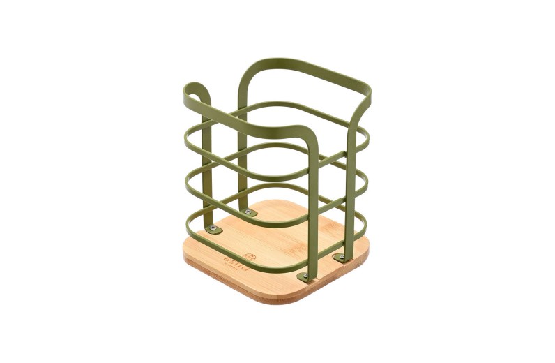 ESTIA ΘΗΚΗ ΓΙΑ ΚΟΥΤΑΛΕΣ BAMBOO ESSENTIALS ΜΕ ΑΤΣΑΛΙ ΛΑΔΙ