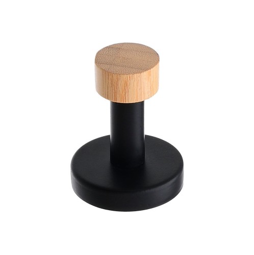 ESTIA ΚΡΕΜΑΣΤΡΑ ΕΠΙΤΟΙΧΙΑ BAMBOO ESSENTIALS ΜΟΝΗ ΜΕΤΑΛΛΙΚΗ ΜΑΥΡΗ
