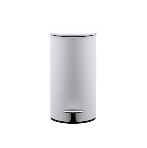 Κάδος slim οβάλ λευκός ESTIA 02-14575 (Soft close)