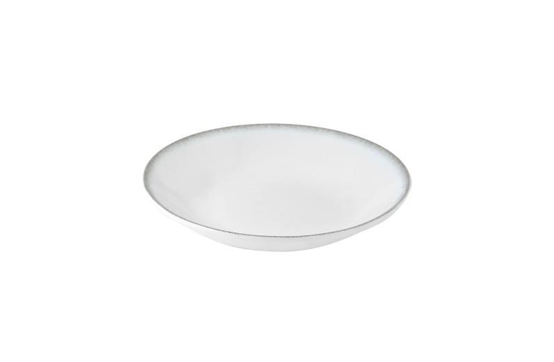 ESTIA ΠΙΑΤΟ ΒΑΘΥ PEARL WHITE ΠΟΡΣΕΛΑΝΙΝΟ 23cm