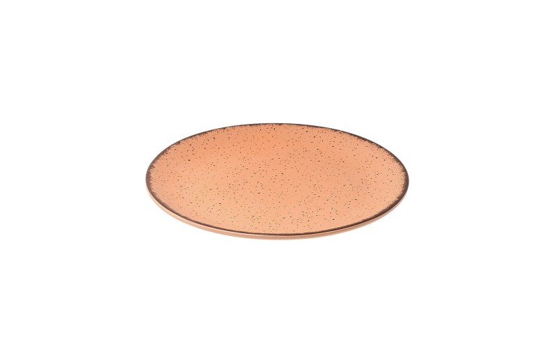 ESTIA ΠΙΑΤΟ ΡΗΧΟ TERRA SALMON ΠΟΡΣΕΛΑΝΙΝΟ 21cm