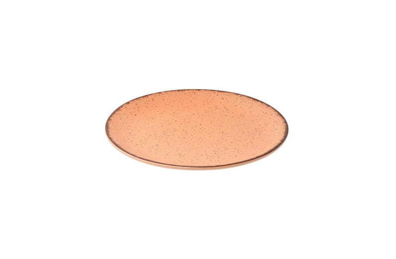 ESTIA ΠΙΑΤΟ ΡΗΧΟ TERRA SALMON ΠΟΡΣΕΛΑΝΙΝΟ 21cm
