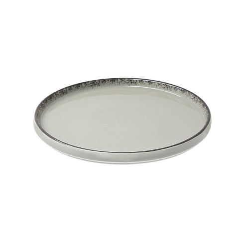ESTIA ΠΙΑΤΟ ΡΗΧΟ ΚΑΘΕΤΟ PEARL GREY ΠΟΡΣΕΛΑΝΙΝΟ 21cm