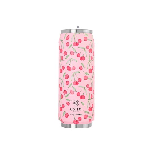 ESTIA ΘΕΡΜΟΣ TRAVEL CUP SAVE THE AEGEAN 500ml CHERRY ROSE