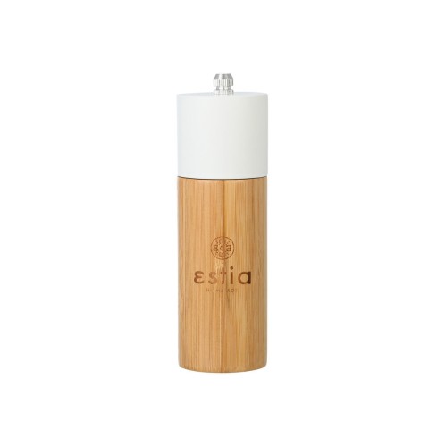 ESTIA ΜΥΛΟΣ ΓΙΑ ΑΛΑΤΙ/ΠΙΠΕΡΙ BAMBOO ESSENTIALS 5x16cm ΛΕΥΚΟΣ