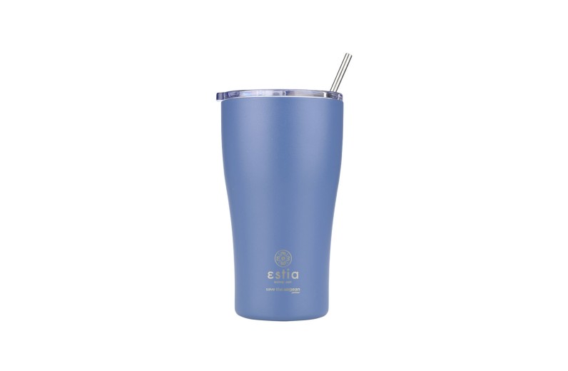 ESTIA ΘΕΡΜΟΣ COFFEE MUG SAVE THE AEGEAN 500ml DENIM BLUE