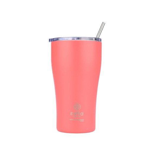 ESTIA ΘΕΡΜΟΣ COFFEE MUG SAVE THE AEGEAN 500ml FUSION CORAL