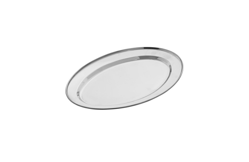 ESTIA ΠΙΑΤΕΛΑ ΣΕΡΒΙΡΙΣΜΑΤΟΣ ΑΝΟΞΕΙΔΩΤΗ ΟΒΑΛ 25x18x1cm