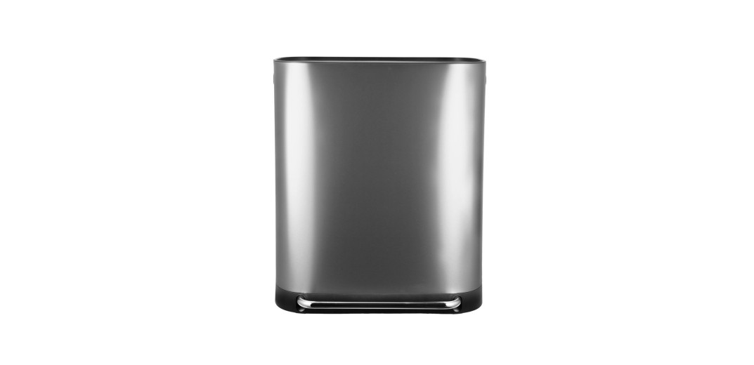 ESTIA ΚΑΔΟΣ ΑΠΟΡΡΙΜΑΤΩΝ DUOPRIME SOFT CLOSE 60lt ΜΕ ΔΥΟ ΔΟΧΕΙΑ 30&30lt INOX