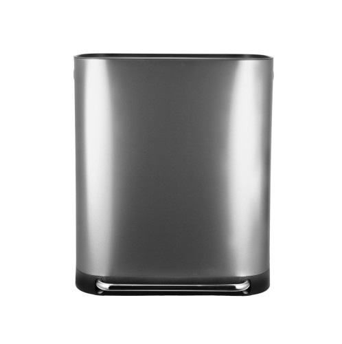 ESTIA ΚΑΔΟΣ ΑΠΟΡΡΙΜΑΤΩΝ DUOPRIME SOFT CLOSE 60lt ΜΕ ΔΥΟ ΔΟΧΕΙΑ 30&30lt INOX