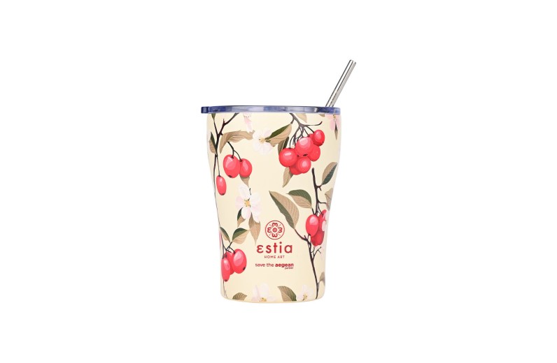 ESTIA ΘΕΡΜΟΣ COFFEE MUG SAVE THE AEGEAN 350ml SAKURA WHISPER