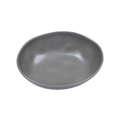 ESTIA ΠΙΑΤΟ ΒΑΘΥ MARE STONEWARE 22cm GRAPHITE