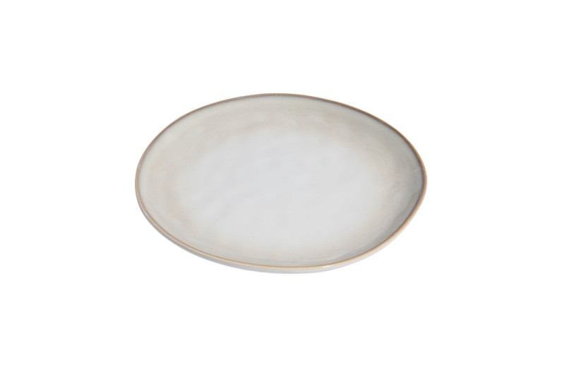 ESTIA ΠΙΑΤΟ ΡΗΧΟ VIGNETTE STONEWARE 27cm IVORY