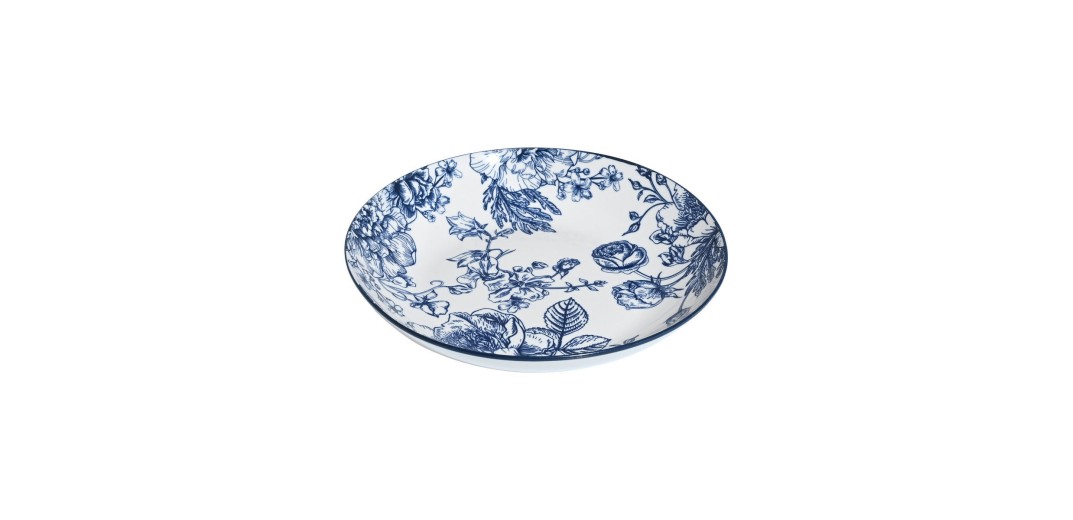 ESTIA ΠΙΑΤΟ ΒΑΘΥ GARDEN ΠΟΡΣΕΛΑΝΙΝΟ 21cm