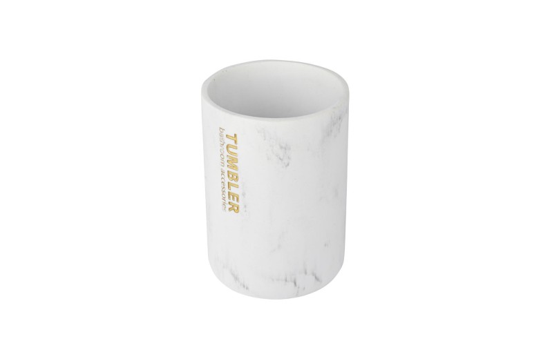 ESTIA ΠΟΤΗΡΑΚΙ ΜΠΑΝΙΟΥ MARBLE ΡΗΤΙΝΗΣ