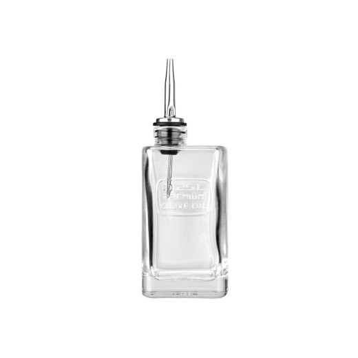 ESTIA ΜΠΟΥΚΑΛΙ ΓΙΑ ΛΑΔΙ & ΞΥΔΙ ΓΥΑΛΙΝΟ 300ml ΜΕ ΡΟΗ