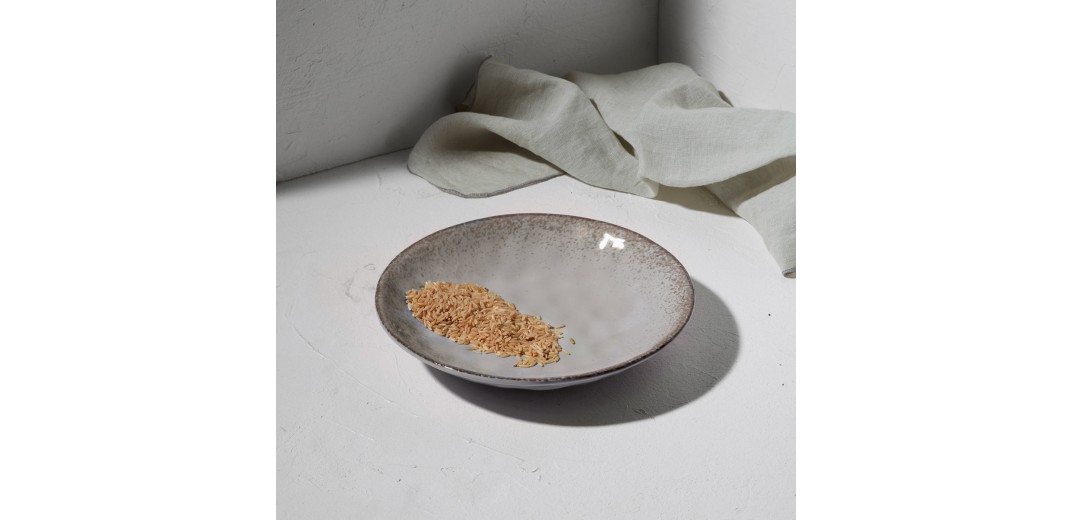 ESTIA ΠΙΑΤΟ ΒΑΘΥ VIGNETTE STONEWARE 23cm SEAL