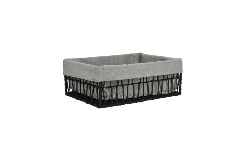ESTIA ΚΑΛΑΘΙ ΑΠΟΘΗΚΕΥΣΗΣ & ΟΡΓΑΝΩΣΗΣ NEST 32×24×12cm ΜΑΥΡΟ