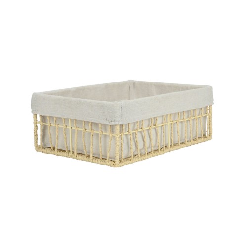 ESTIA ΚΑΛΑΘΙ ΑΠΟΘΗΚΕΥΣΗΣ & ΟΡΓΑΝΩΣΗΣ NEST 32×24×12cm ΜΠΕΖ