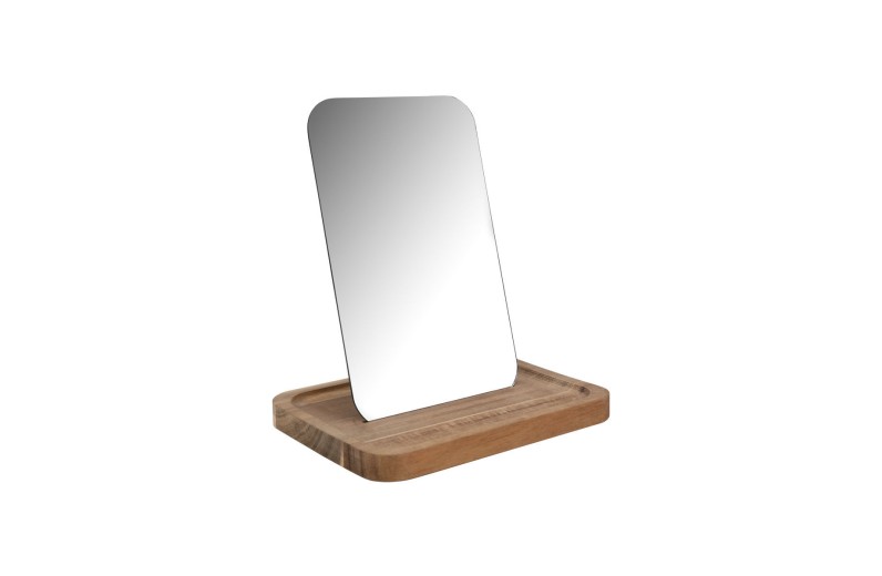 ESTIA ΚΑΘΡΕΦΤΗΣ ΕΠΙΤΡΑΠΕΖΙΟΣ ALLURE ΜΕ ΞΥΛΙΝΗ ΒΑΣΗ 7.5x12.5x18cm