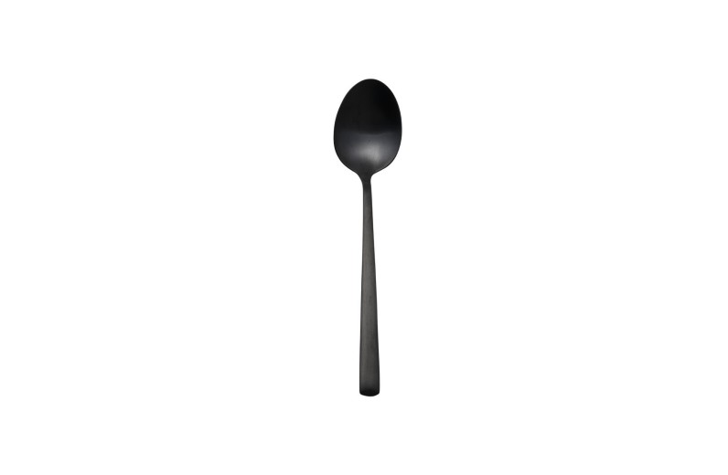 ESTIA ΚΟΥΤΑΛΙ ΓΛΥΚΟΥ PRESTIGE BLACK ΑΝΟΞΕΙΔΩΤΟ ΑΤΣΑΛΙ 18/0 ΜΑΥΡΟ MAT