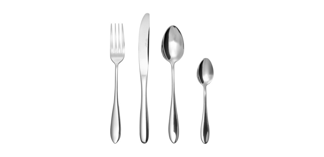 ESTIA ΣΕΤ ΜΑΧΑΙΡΟΠΙΡΟΥΝΑ SERENADE ΑΝΟΞΕΙΔΩΤΟ ΑΤΣΑΛΙ 18/0 24 ΤΕΜ.