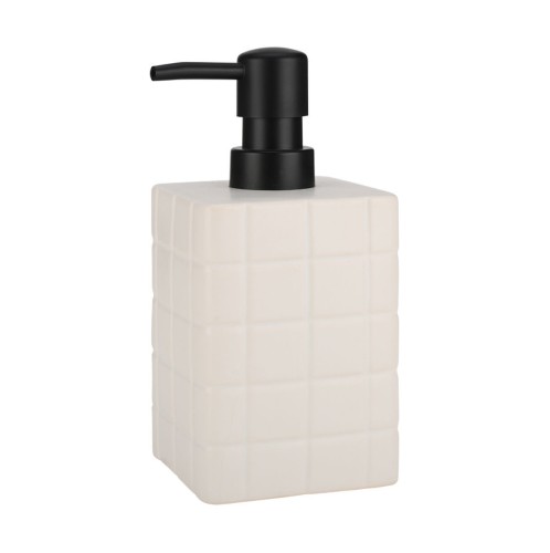 ESTIA ΑΝΤΛΙΑ ΣΑΠΟΥΝΙΟΥ TILES ΚΕΡΑΜΙΚΗ 450ml 7.5x15cm ΛΕΥΚΗ
