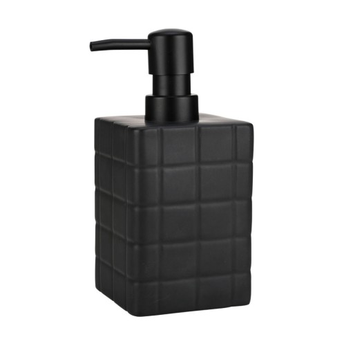 ESTIA ΑΝΤΛΙΑ ΣΑΠΟΥΝΙΟΥ TILES ΚΕΡΑΜΙΚΗ 450ml 7.5x15cm ΜΑΥΡΗ