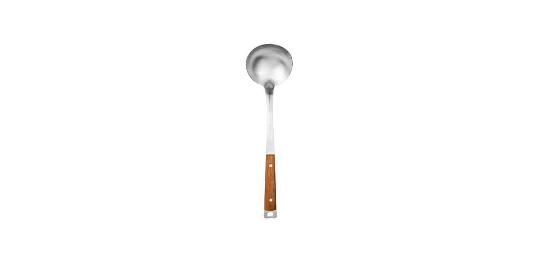 ESTIA ΚΟΥΤΑΛΑ ΒΑΘΙΑ ALLURE ΑΝΟΞΕΙΔΩΤH 34cm ΜΕ ΞΥΛΙΝΗ ΛΑΒΗ