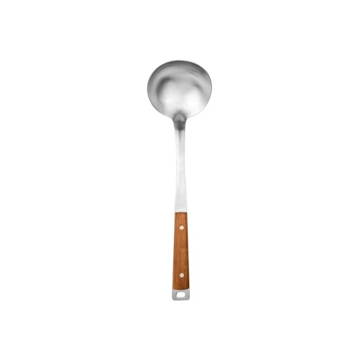 ESTIA ΚΟΥΤΑΛΑ ΒΑΘΙΑ ALLURE ΑΝΟΞΕΙΔΩΤH 34cm ΜΕ ΞΥΛΙΝΗ ΛΑΒΗ
