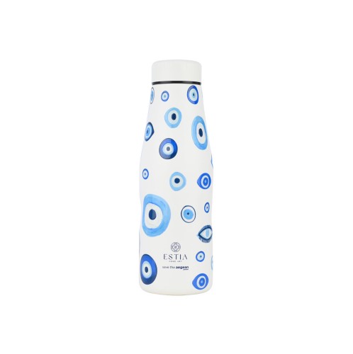 ESTIA ΘΕΡΜΟΣ TRAVEL FLASK SAVE THE AEGEAN 500ml SPIRIT OF LUCK
