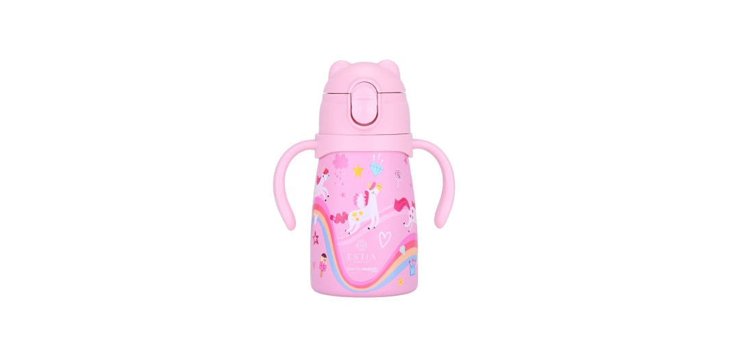 ESTIA ΘΕΡΜΟΣ ΠΑΙΔΙΚΟ BUBBLE BOTTLE SAVE THE AEGEAN 300ml RAINBOW DREAMS