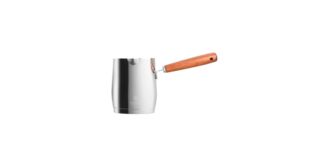 ESTIA ΜΠΡΙΚΙ ΑΝΟΞΕΙΔΩΤΟ MOKKA 345ml ΜΕ ΞΥΛΙΝΗ ΛΑΒΗ