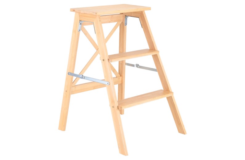 ESTIA ΣΚΑΛΟΣΚΑΜΠΩ BAMBOO ESSENTIALS ΜΕ 3 ΣΚΑΛΙΑ